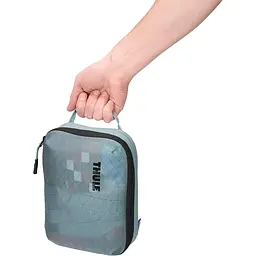 Дорожня сумка Thule Compression Packing Cube Small TCPC-201 Pond Gray (3205114) - мініатюра 12