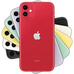 Смартфон iPhone 11 64GB Product Model A2221 Grade B Seller Refurbished Red - мініатюра 2