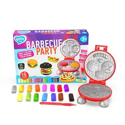 Набір для креативної творчості з тістом Lovin Barbecue Party 41194, 15 кольорів - мініатюра 2