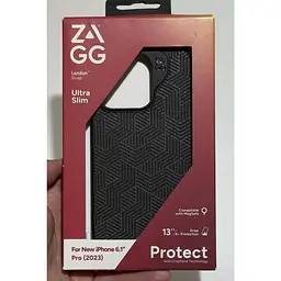 Протиударний чохол Gear4 Zagg London MagSafe для Iphone 15 Pro (6.1") Black Geo 702311753 - мініатюра 3