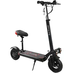 Електросамокат Best Scooter BS-90711 із сидінням (800W, 48V, 15Ah) Чорний + Мережевий фільтр у подарунок