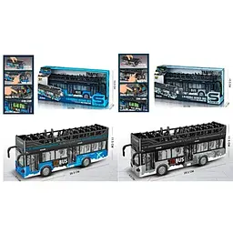 Автобус машинка інертна JS122-122A 28 см