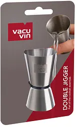 Джиггер Vacu Vin Double Jigger Stainless Steel двосторонній 30/15 мл (24290) - мініатюра 2
