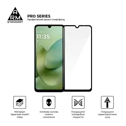 Скло захисне Armorstandart Pro Motorola G06 4G / G06 Power 4G (ARM89055) - мініатюра 2