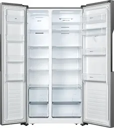 Холодильник Gorenje SBS 179х65х91см 2 двері 334 (174) л А+ NF+ LED дисплей (NS9FSWD) - мініатюра 4