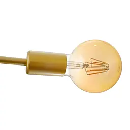 Люстра Brille лофт стельова E27 60W G (BR-01 615C/12) - мініатюра 4