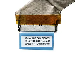 Шлейф матриці для ноутбуків Dell Vostro 3500, LVDS 40pin - мініатюра 2