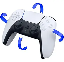 Бездротовий контролер Sony PlayStation 5 DualSense White CFI-ZCT1W UA (9399902) - мініатюра 7