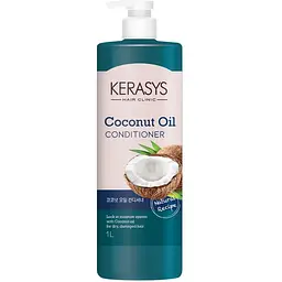 Кондиціонер для догляду за сухим волоссям Kerasys Coconut Oil Conditioner For Dry Hair з кокосовим маслом 1000 мл