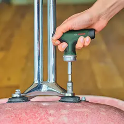Викрутка з тріскачкою, Т-подібне руків'я, 109мм, сталь Bosch hoz0014151 - мініатюра 3