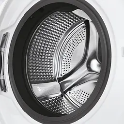 Пральна машина Haier фронтальна 7 кг 1400 A+++ 44 см дисплей пара інвертор люк чорний прямий привід білий - мініатюра 9