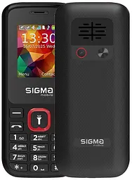 Мобільний телефон Sigma X-style 171 MINI Black-Red (4827798813744)