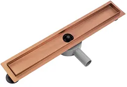 Душовий канал Rea Pure Neo 60 см brushed copper REA-G8020 - мініатюра 6