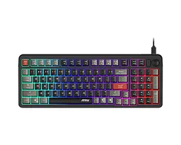 Клавіатура GAMING BLACK UA FORGE GK110 UA MSI - мініатюра 5