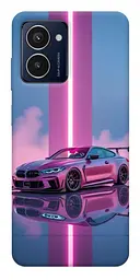 TPU чохол Demsky Pink neon car для HMD Pulse Pro