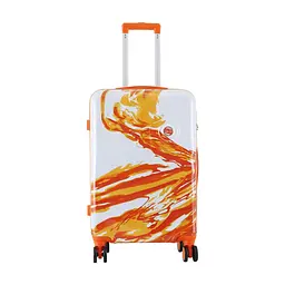 Валіза Semi Line 24" (M) White/Orange Print (T5655-2) (DAS303817) - мініатюра 2