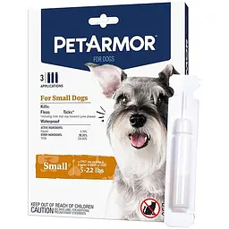 PetArmor Small петармор капли від бліх кліщів вошей для собак 2.2-10кг 0.67мл