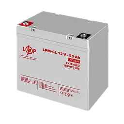 Акція.Акумулятор гелевий LPM-GL 12V - 55 Ah - мініатюра 4