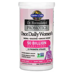 Пробіотики та пребіотики Probiotics Once Daily Women's 50 Billion 30 капсул Garden of Life vit0005080 - мініатюра 3