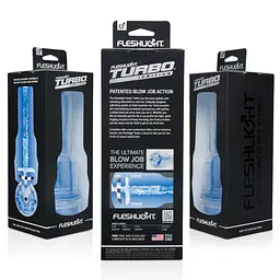 Мастурбатор Fleshlight Turbo Ignition Blue Ice (імітатор мінету) - мініатюра 3