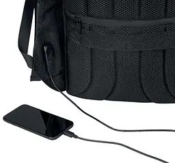 Рюкзак антизлодій з Rfid Topmove IAN352250 12L Сірий з блакитним - мініатюра 9