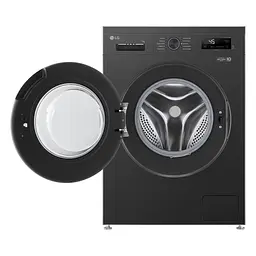 Пральна машина LG фронтальна, 7кг, 1200, A+++, 44см, дисплей, пара, інвертор, чорний (F2Y1HS5J) - мініатюра 3