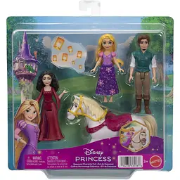 Набір мініляльок Mattel Disney Princess Рапунцель Заплутана історія Рапунцель та друзі (JHG85) - мініатюра 7