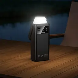 Зовнішній акумулятор BOROFONE BJ65 High 22.5W+PD20W+four-cables power bank(30000mAh) Black (6941991122033) - мініатюра 8