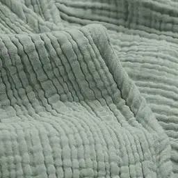 Покривало муслінове Cosas MEDITATIVE 110х160 см спаржа (39MuslinPled_Meditative_110x160) - мініатюра 4