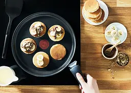 Сковорода Tefal Ingenio Unlimited для оладок 27см литий алюміній kuh0014448 - мініатюра 5