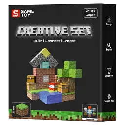 Магнітний конструктор Same Toy Creative Set Patio 48 ел. (MCRAFT-4129-SM)