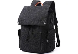 Рюкзак для ноутбука Tangcool ICON TC713 чорний 15" (USB) - мініатюра 2