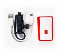 Велосипедна фара задня Spencer 142 USB 2 Led 300 mAh (G0000224) - мініатюра 3