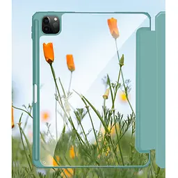 Чохол-книжка Mutural Pinyue Smart Case для Apple iPad Pro 12.9` M1 (2021) Mint Green [74647] - мініатюра 3