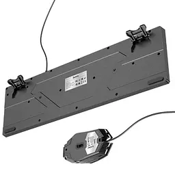 Комплект клавіатура та мишка HOCO GM-18 KB+Mouse, USB, RGB-підсвітка - мініатюра 6
