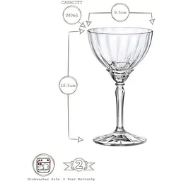 Келих для шампанського Bormioli Rocco Florian, 240 мл, прозорий (199412BCL021990) - мініатюра 2