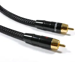 Міжблоковий кабель аналоговий інтерконнетект 2xRCA-2xRCA Melodika MD2R-D05 Purple Cable 0.5m - мініатюра 4