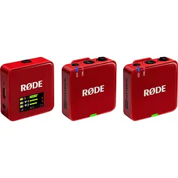 Мікрофонна радіосистема Rode Wireless GO Gen 3 Red (WIGOGEN3RED) [154376]
