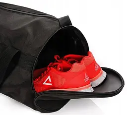 Спортивна сумка з відділом для взуття Fitness Meteor Siggy Bag 74547 25L Чорна - мініатюра 2