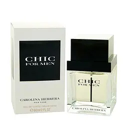 Оригінал Carolina Herrera Chic For Men 60 мл Туалетна вода - мініатюра 1