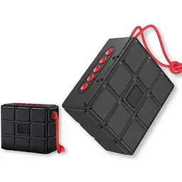 Портативна колонка XPRO BR16 5Вт USB AUX FM Bluetooth чорна (ЦУ-00032907) - мініатюра 2