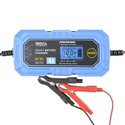 Зарядний пристрій для різних типів акумуляторів Brevia Power400 20400EP 6V / 12 V 4A - мініатюра 4