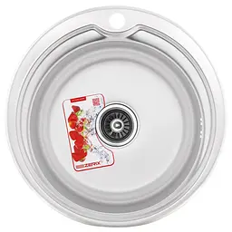 Кухонна мийка Zerix Z510-08-180D decor ZX1587, Decor