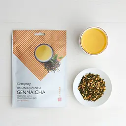 Чай зелений Clearspring Genmaicha зі смаженим рисом органічний 90 г - мініатюра 3