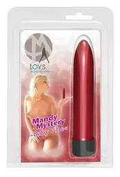 Вібратор Mandy Mystery Baby Vibe 13 см червоний - мініатюра 3