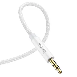 AUX кабель Hoco UPA19 Type-C to Jack 3.5 1 м сріблястий - мініатюра 4