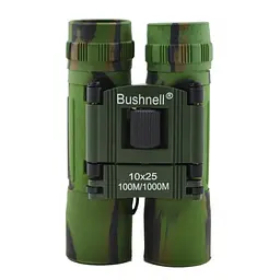Бінокль туристичний із чохлом камуфляж Bushnell 2675-1 10х25 - мініатюра 5