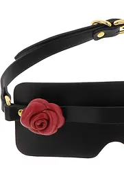 Маска на очі Taboom Wild Roses Blindfold чорний - мініатюра 4