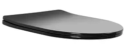 Сидіння для унітазу Rea Flat black REA-C6003, Чорний