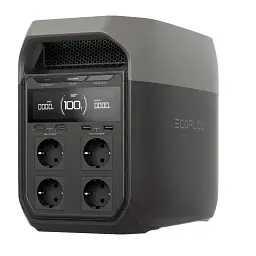 Зарядна станція EcoFlow Delta 3, 1024Wh, 1800W, Solargenerator (EFDELTA3-EU) - мініатюра 4